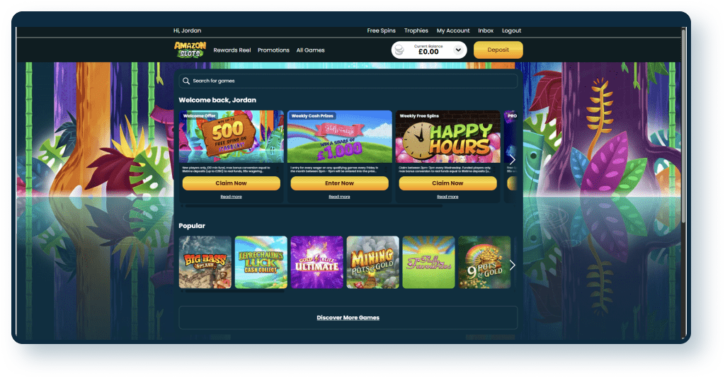 Deep Dive Into The Amazon Slots Canada Review